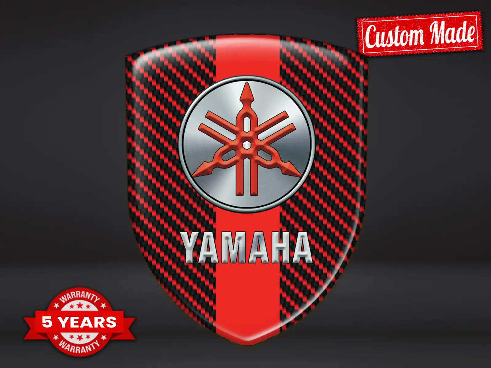 Yamaha Abzeichen Auto Hochwertig Anpassbar Professionell